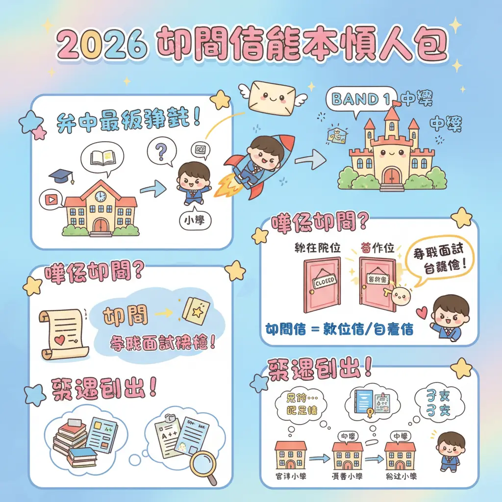中學叩門信範本 - 叩門信