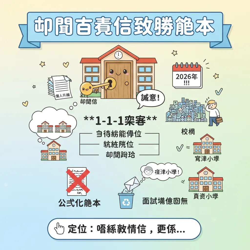 入學申請信 - 叩門信